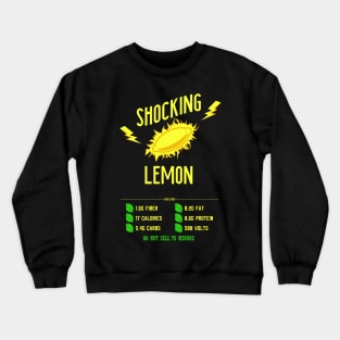 Shocking Lemon v2 Crewneck Sweatshirt